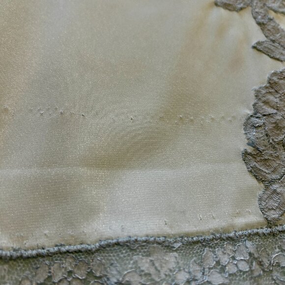 Y2K GRUNGE VINTAGE SLIP PALE BLUE GREEN, SMALL - Picture 8 of 8